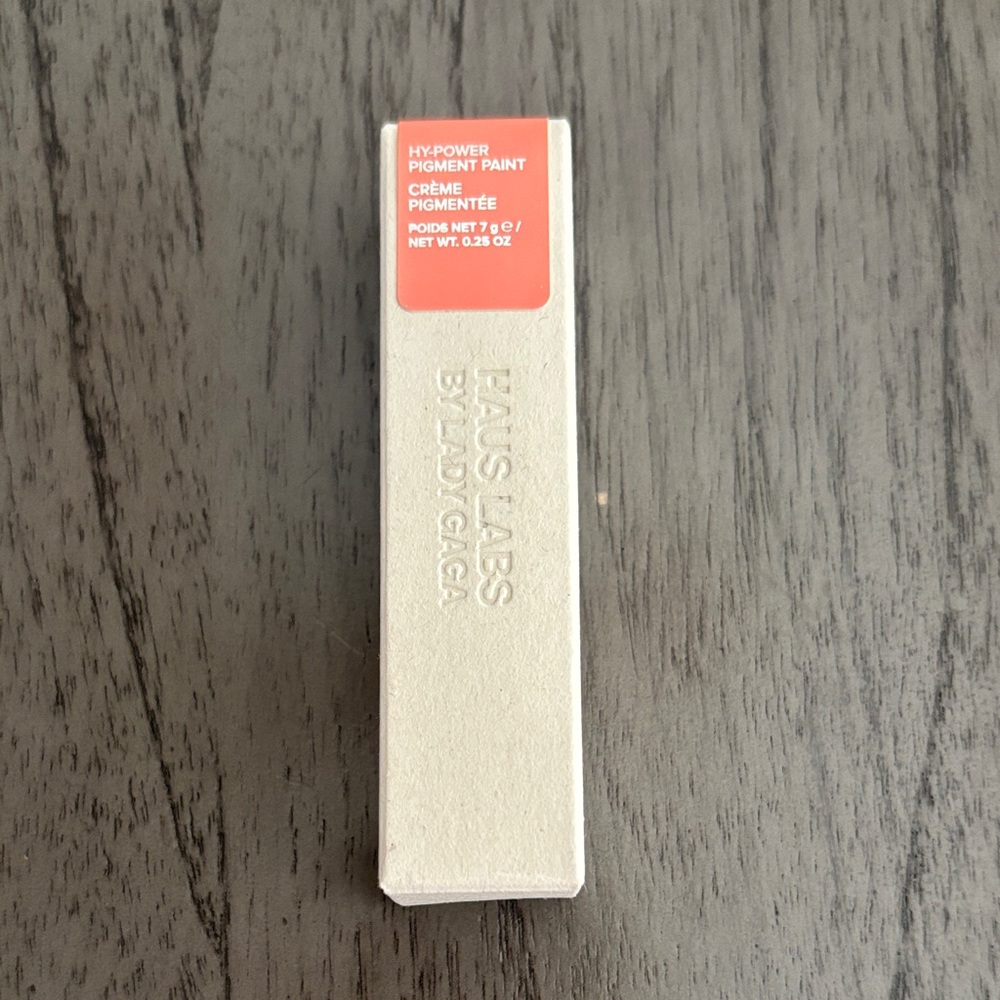 Haus Labs by Lady Gaga Hy-Power Pigment Paint NIB in Blush Matte Color